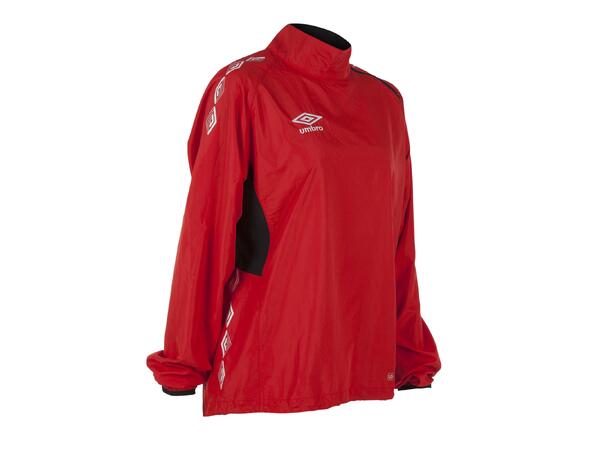 UMBRO UX-1 Windbreaker jr Rød/Hvit 116 Vind- og vannavvisende topp 